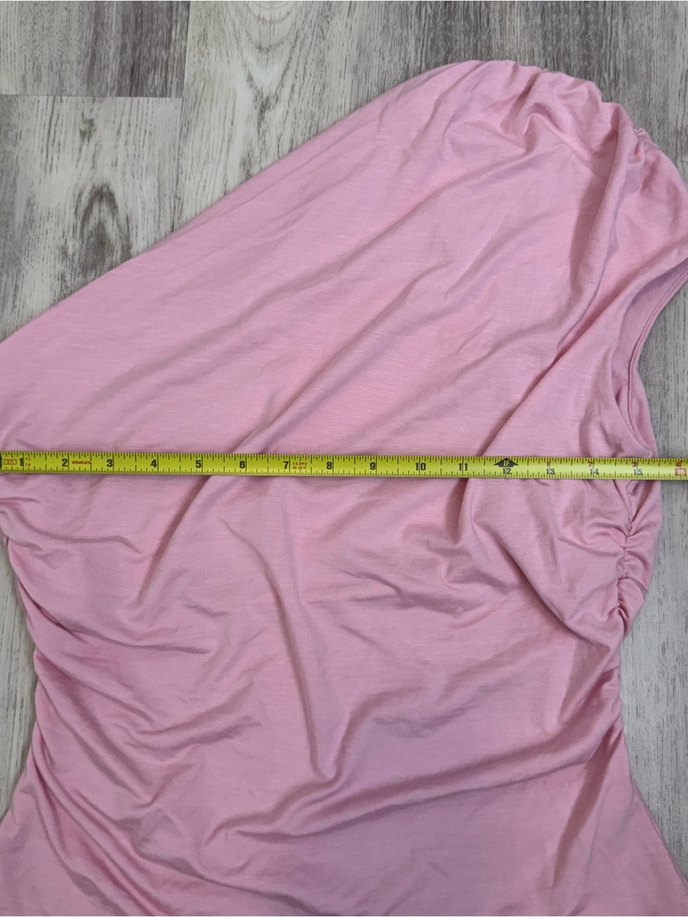 Reformation Francisco Knit Asymmetrical Top Pink Size M - Picture 3 of 6